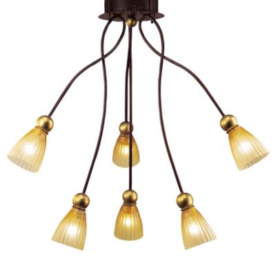 Rose Tulipe Multi-Light Pendant by Terzani - Starlight Lighting USA and Canada